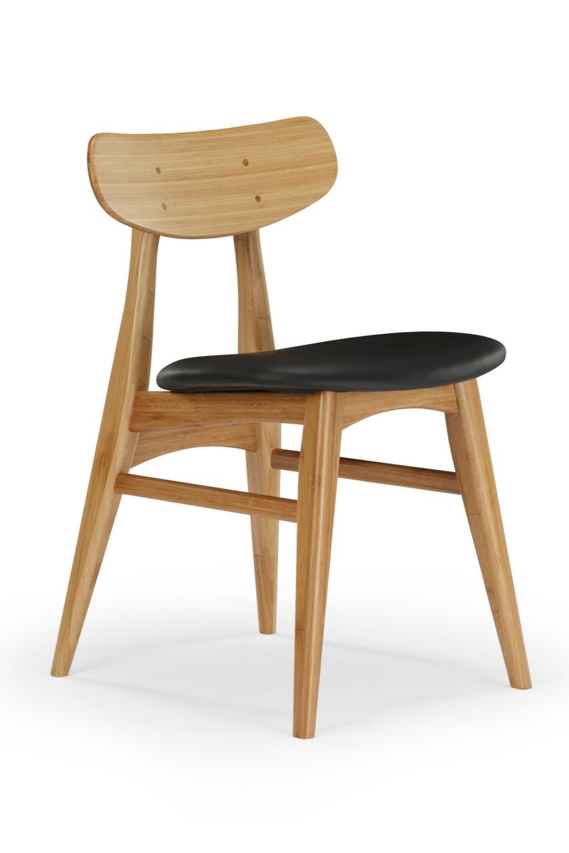 Scandinavian Bamboo Dining Chair (Set of 2) | Greenington Cassia | Oroatrade.com