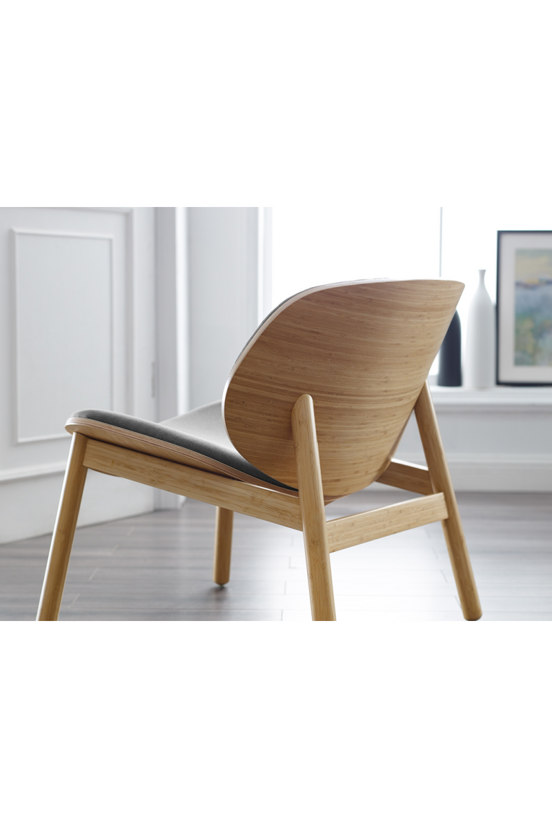 Angled Bamboo Lounge Chair | Greenington Danica | Woodfurniture.com