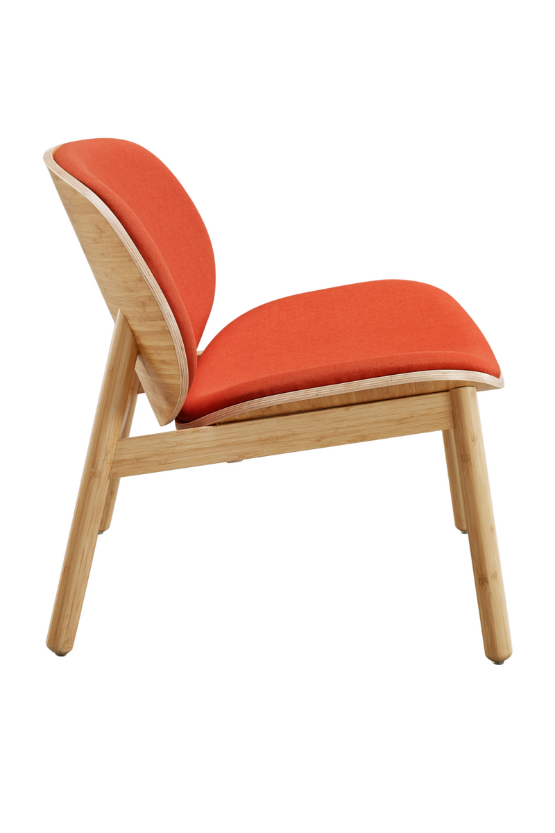 Angled Bamboo Lounge Chair | Greenington Danica | Woodfurniture.com