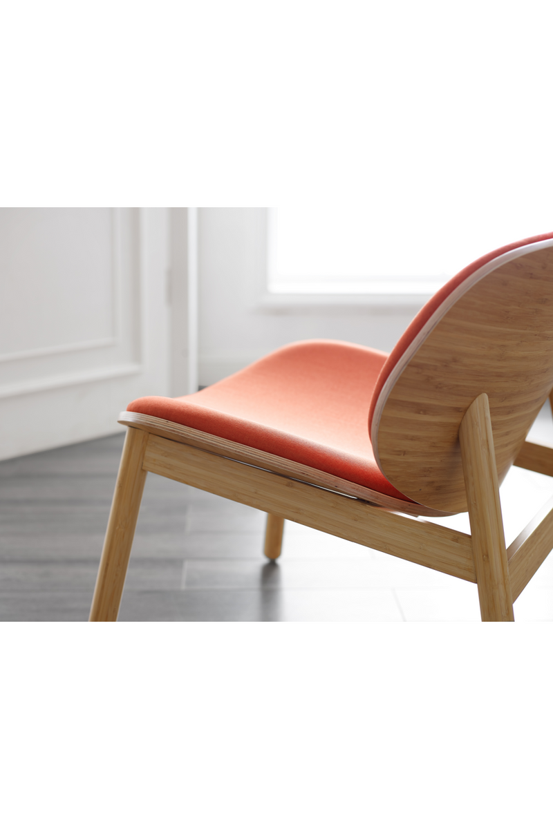 Angled Bamboo Lounge Chair | Greenington Danica | Woodfurniture.com