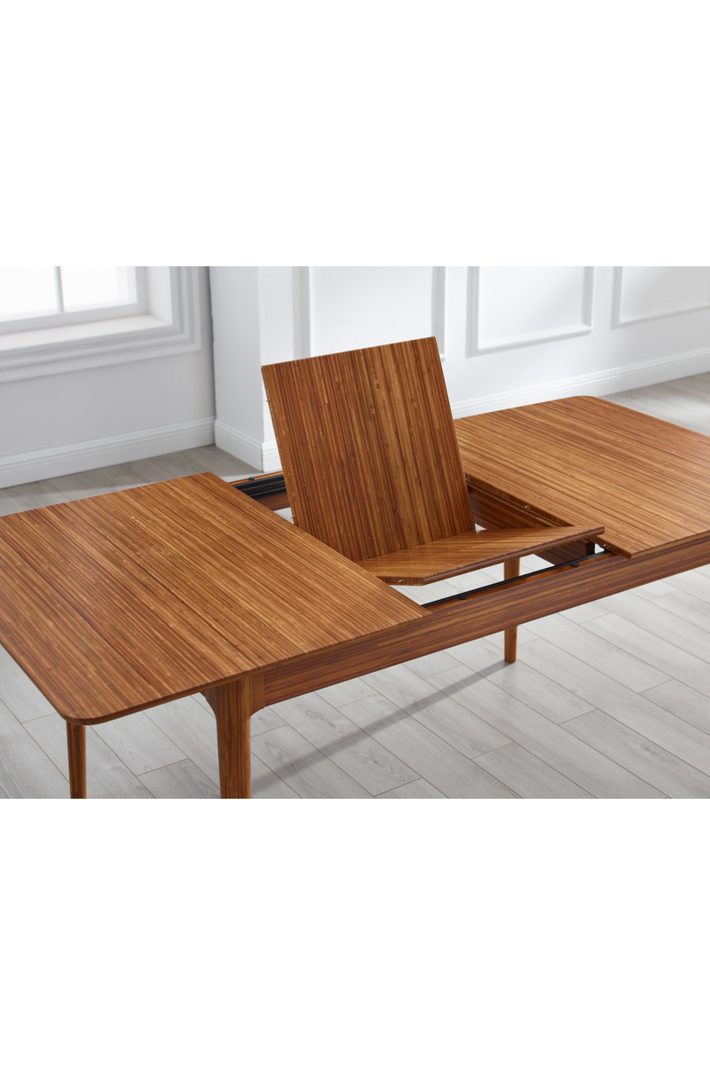 Amber Bamboo Extendable Dining Table | Greenington Mija | Woodfurniture.com