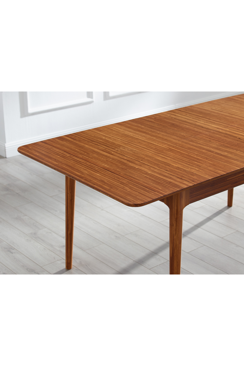 Amber Bamboo Extendable Dining Table | Greenington Mija | Woodfurniture.com