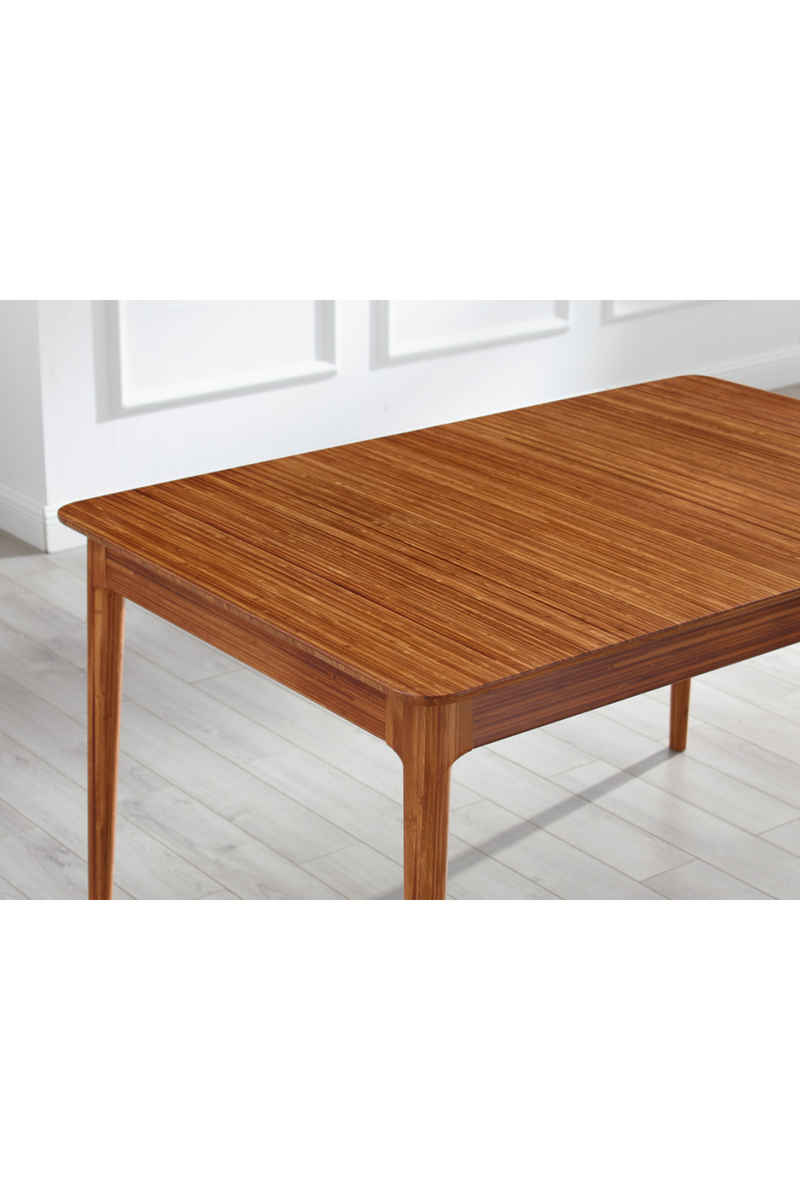 Amber Bamboo Extendable Dining Table | Greenington Mija | Woodfurniture.com