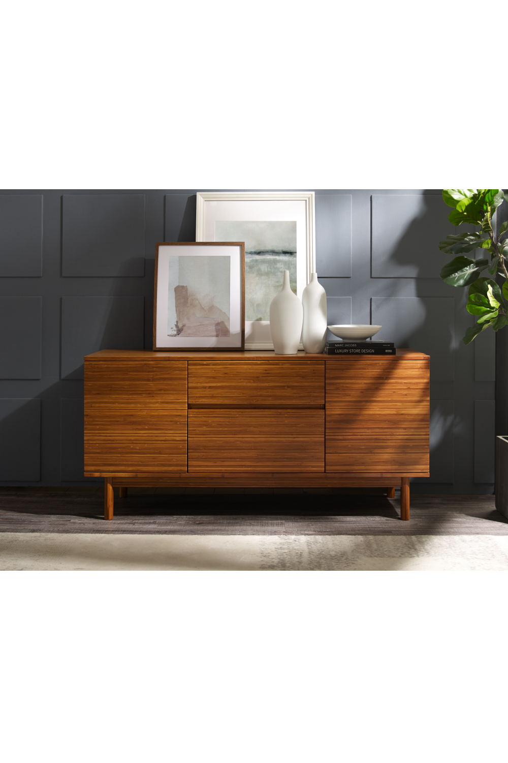 Amber Bamboo Credenza | Greenington Erikka | Woodfurniture.com