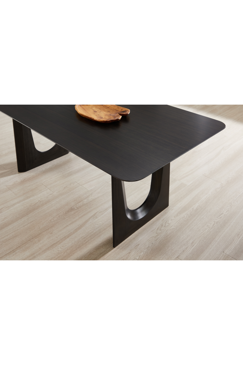 Solid Bamboo Modern Dining Table | Greenington Hanna | Woodfurniture.com