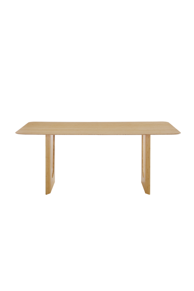 Solid Bamboo Modern Dining Table | Greenington Hanna | Woodfurniture.com