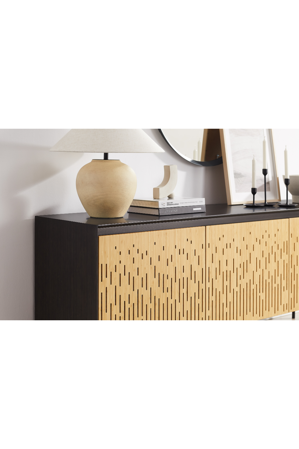 Laser-Cut Door Console | Greenington Hanna | Woodfurniture.com