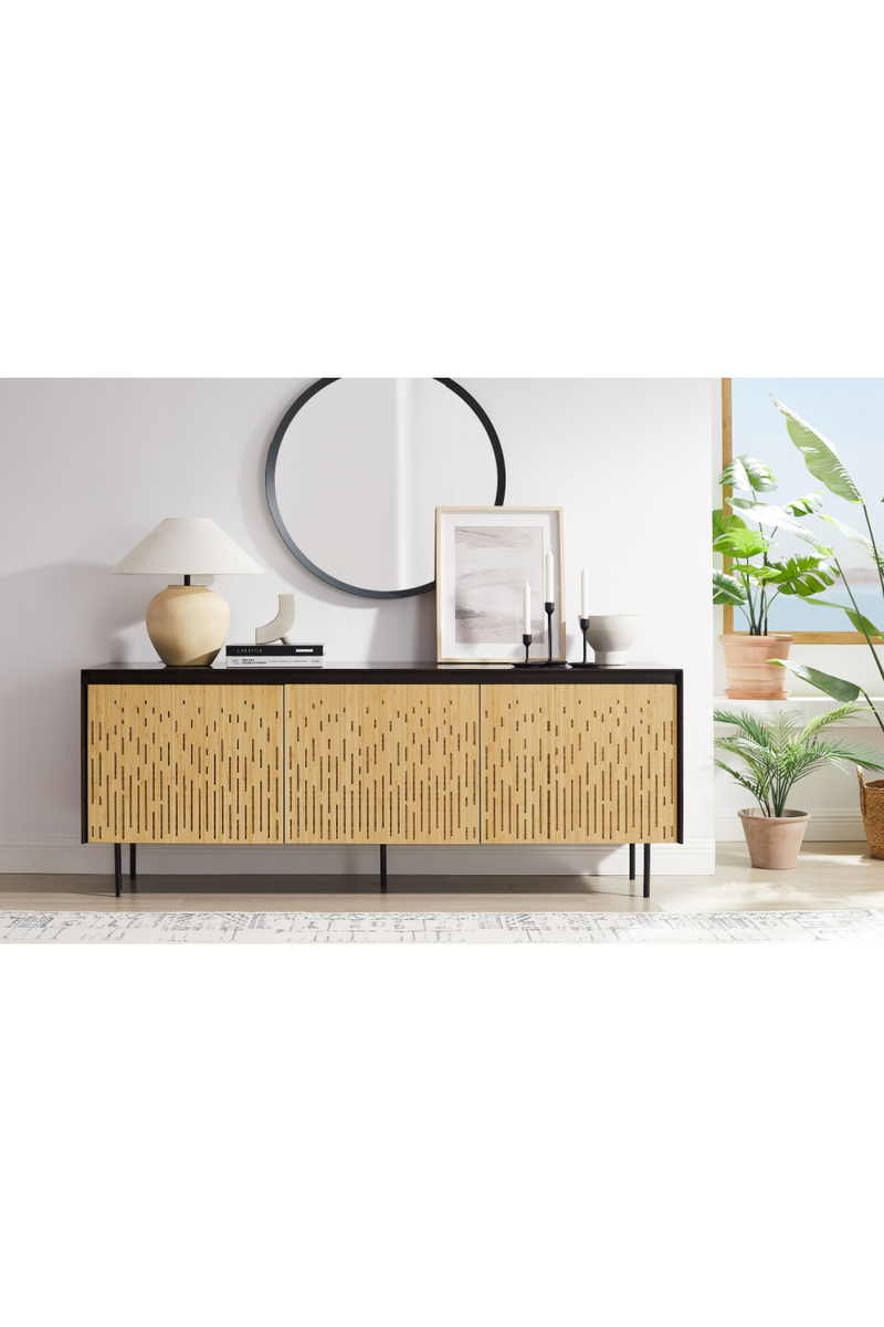 Laser-Cut Door Console | Greenington Hanna | Woodfurniture.com