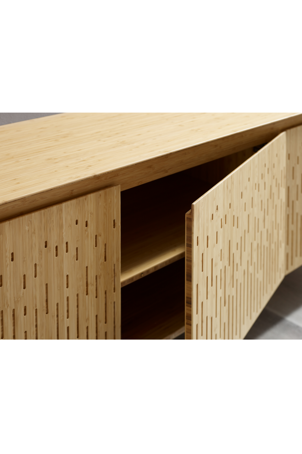 Laser-Cut Door Console | Greenington Hanna | Woodfurniture.com