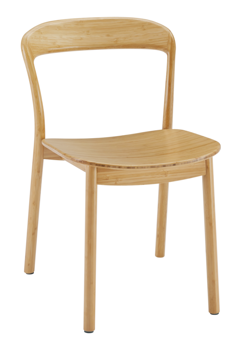 Bamboo Open-Framed Dining Chair (Set of 2) | Greenington Hanna | Woodfurniture.com