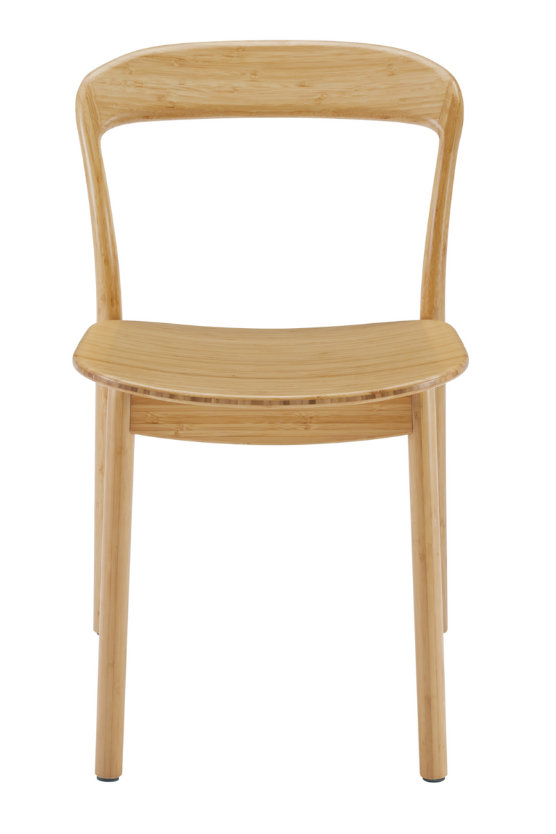 Bamboo Open-Framed Dining Chair (Set of 2) | Greenington Hanna | Woodfurniture.com