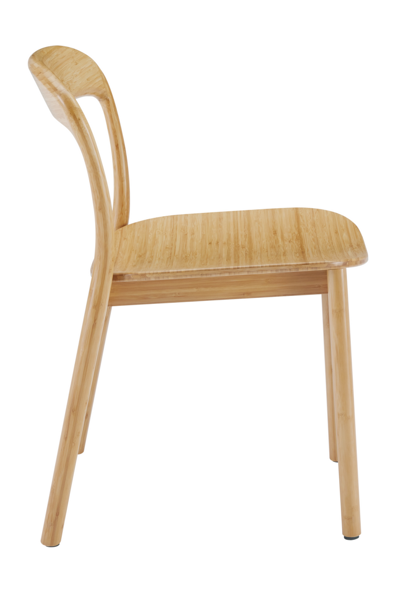 Bamboo Open-Framed Dining Chair (Set of 2) | Greenington Hanna | Woodfurniture.com