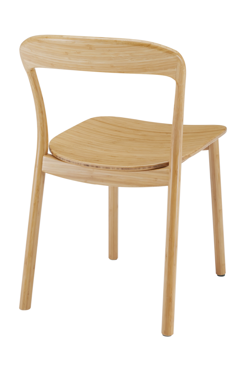 Bamboo Open-Framed Dining Chair (Set of 2) | Greenington Hanna | Woodfurniture.com