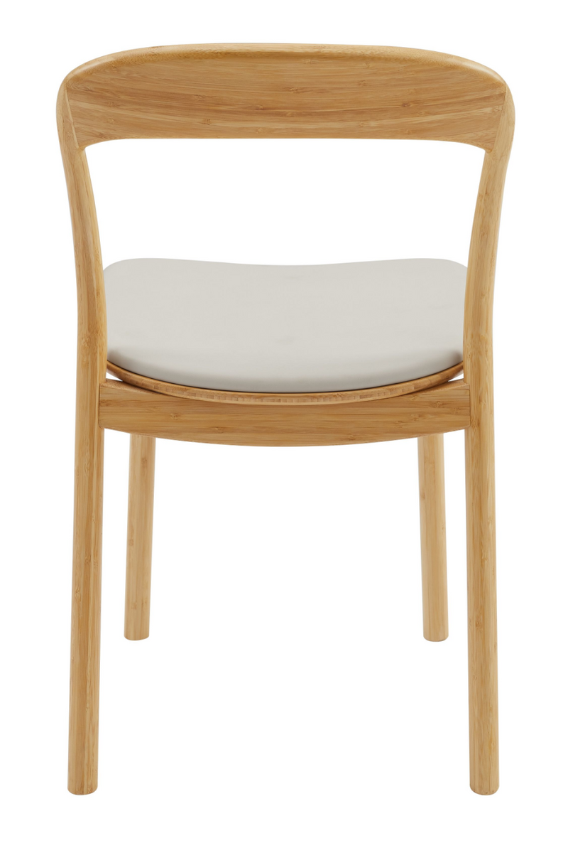 Bamboo Open-Framed Dining Chair (Set of 2) | Greenington Hanna | Woodfurniture.com