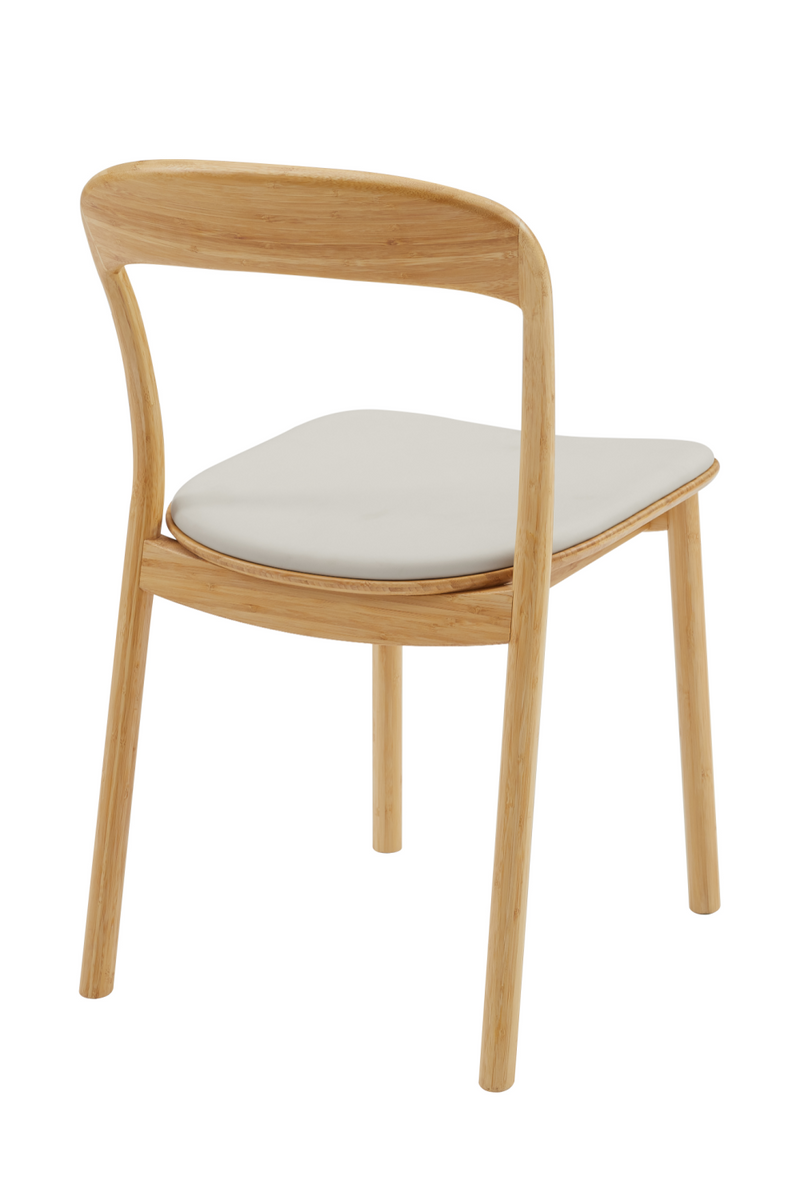 Bamboo Open-Framed Dining Chair (Set of 2) | Greenington Hanna | Woodfurniture.com