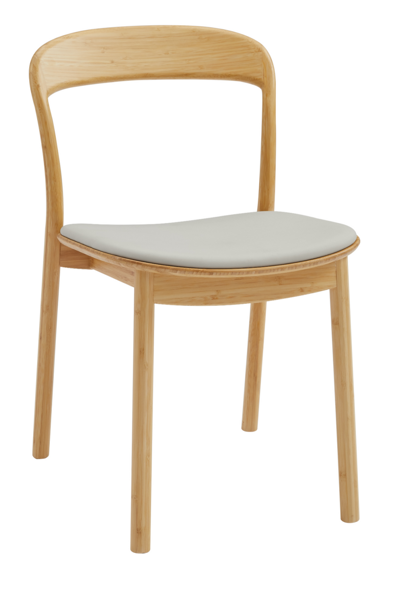 Bamboo Open-Framed Dining Chair (Set of 2) | Greenington Hanna | Woodfurniture.com