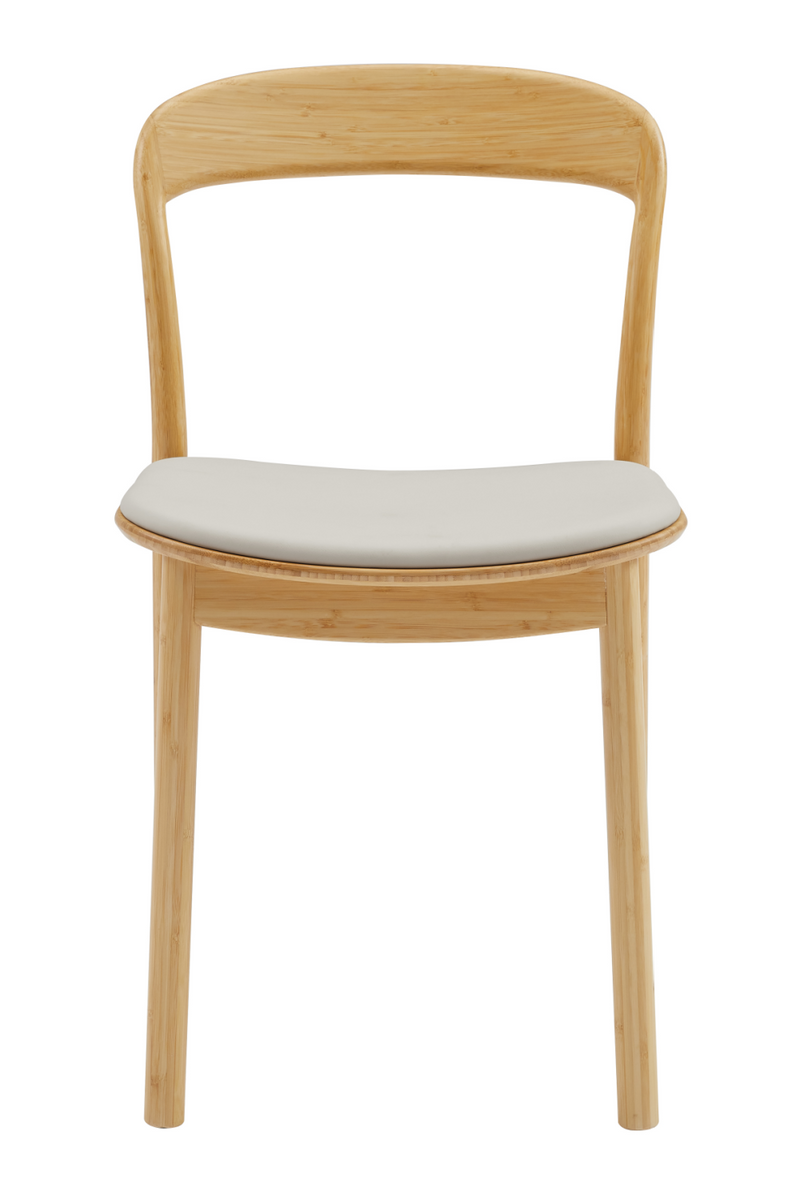 Bamboo Open-Framed Dining Chair (Set of 2) | Greenington Hanna | Woodfurniture.com