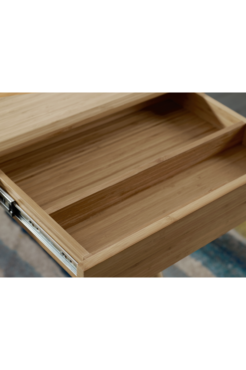 Modern Bamboo 2-Drawer Desk | Greenington Jasmine | Woodfurniture.com