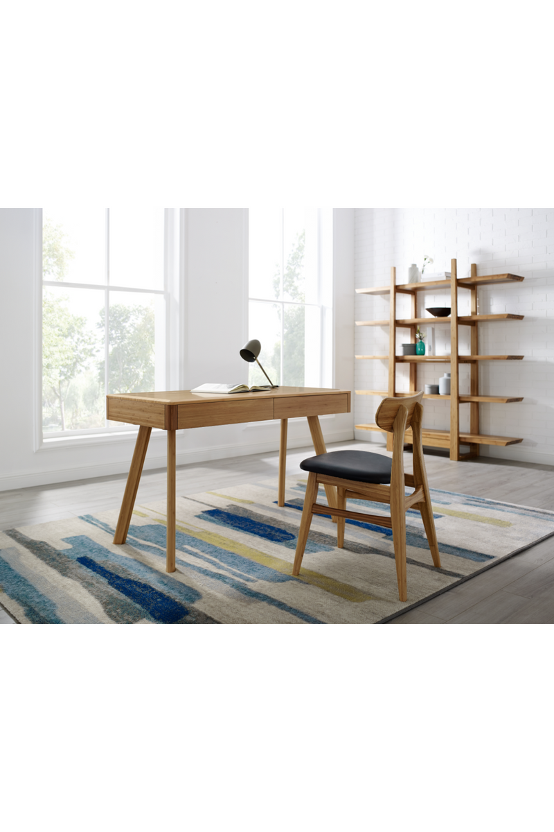 Modern Bamboo 2-Drawer Desk | Greenington Jasmine | Woodfurniture.com