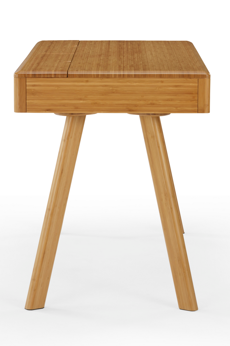 Modern Bamboo 2-Drawer Desk | Greenington Jasmine | Woodfurniture.com