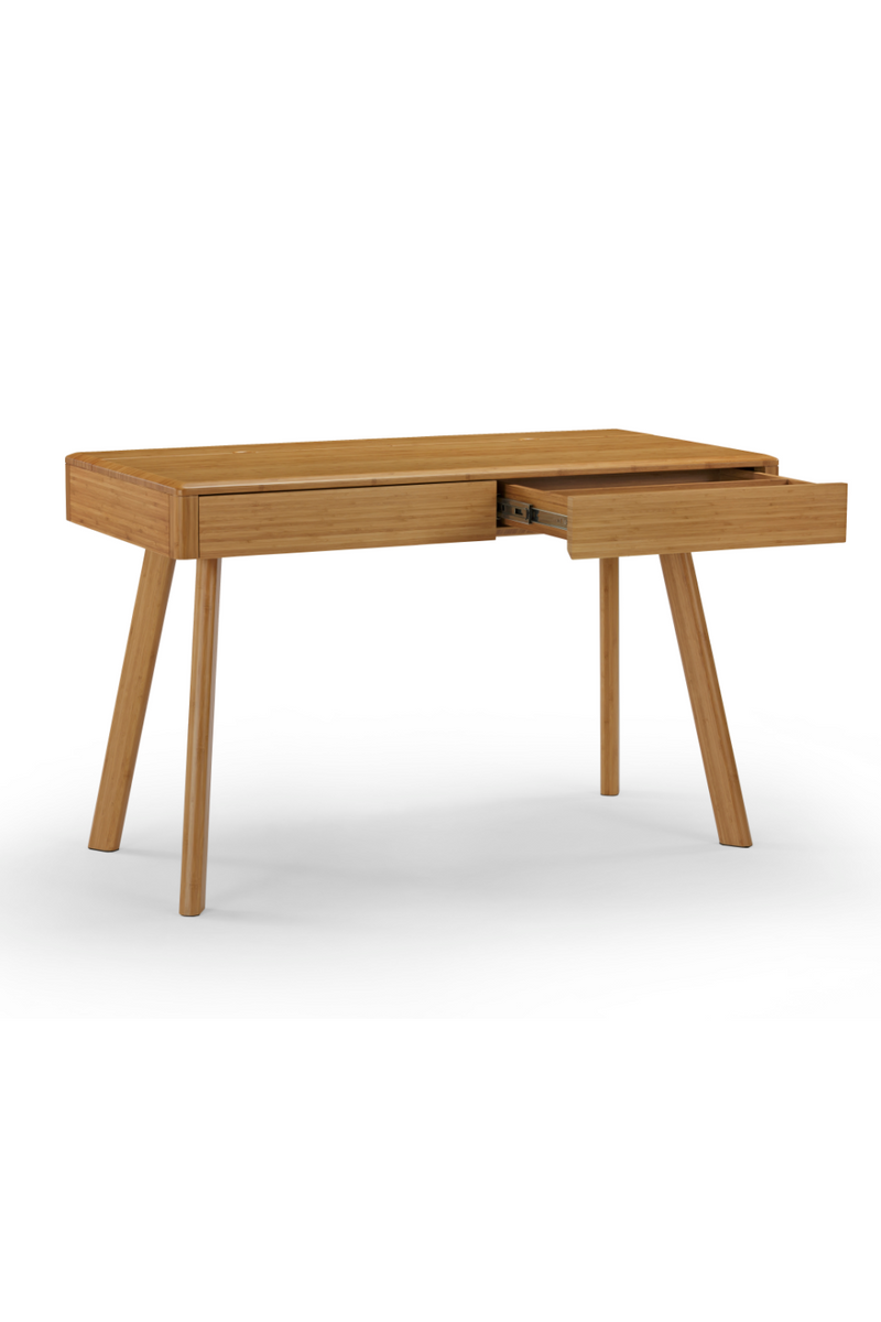 Modern Bamboo 2-Drawer Desk | Greenington Jasmine | Woodfurniture.com