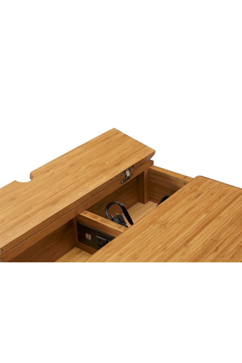 Modern Bamboo 2-Drawer Desk | Greenington Jasmine | Woodfurniture.com