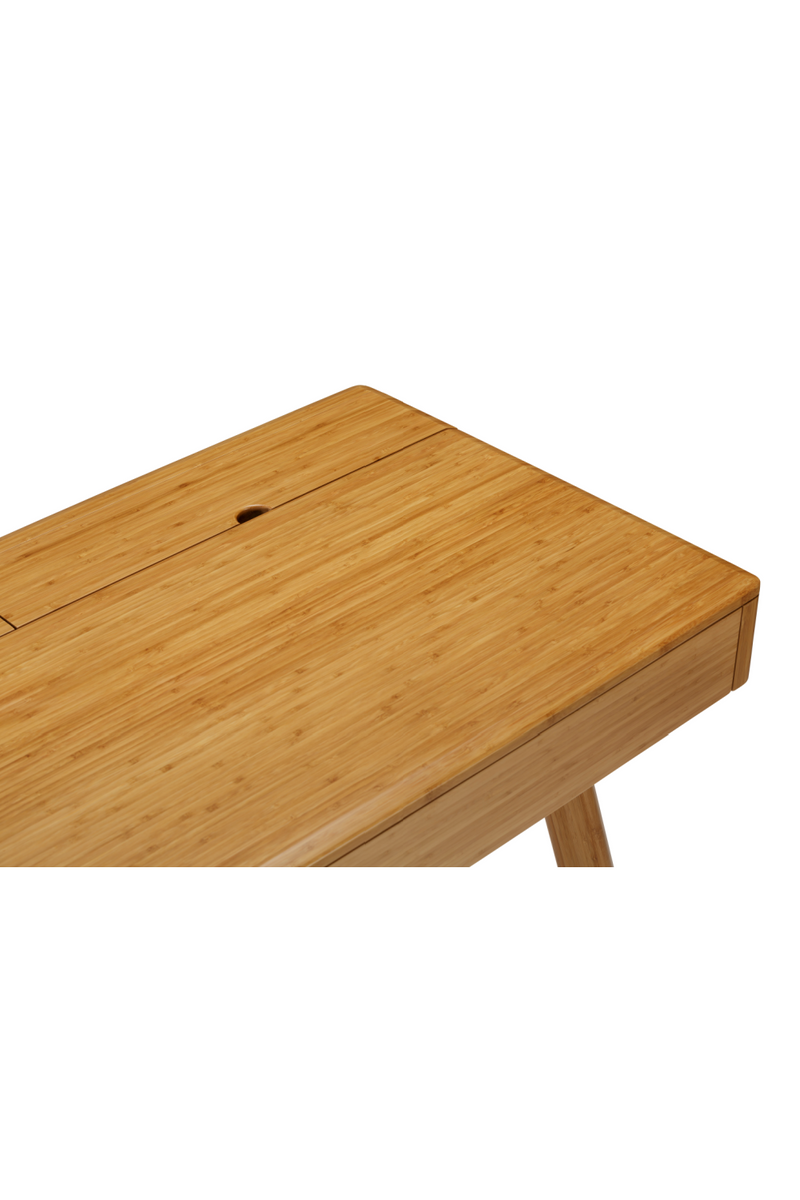 Modern Bamboo 2-Drawer Desk | Greenington Jasmine | Woodfurniture.com