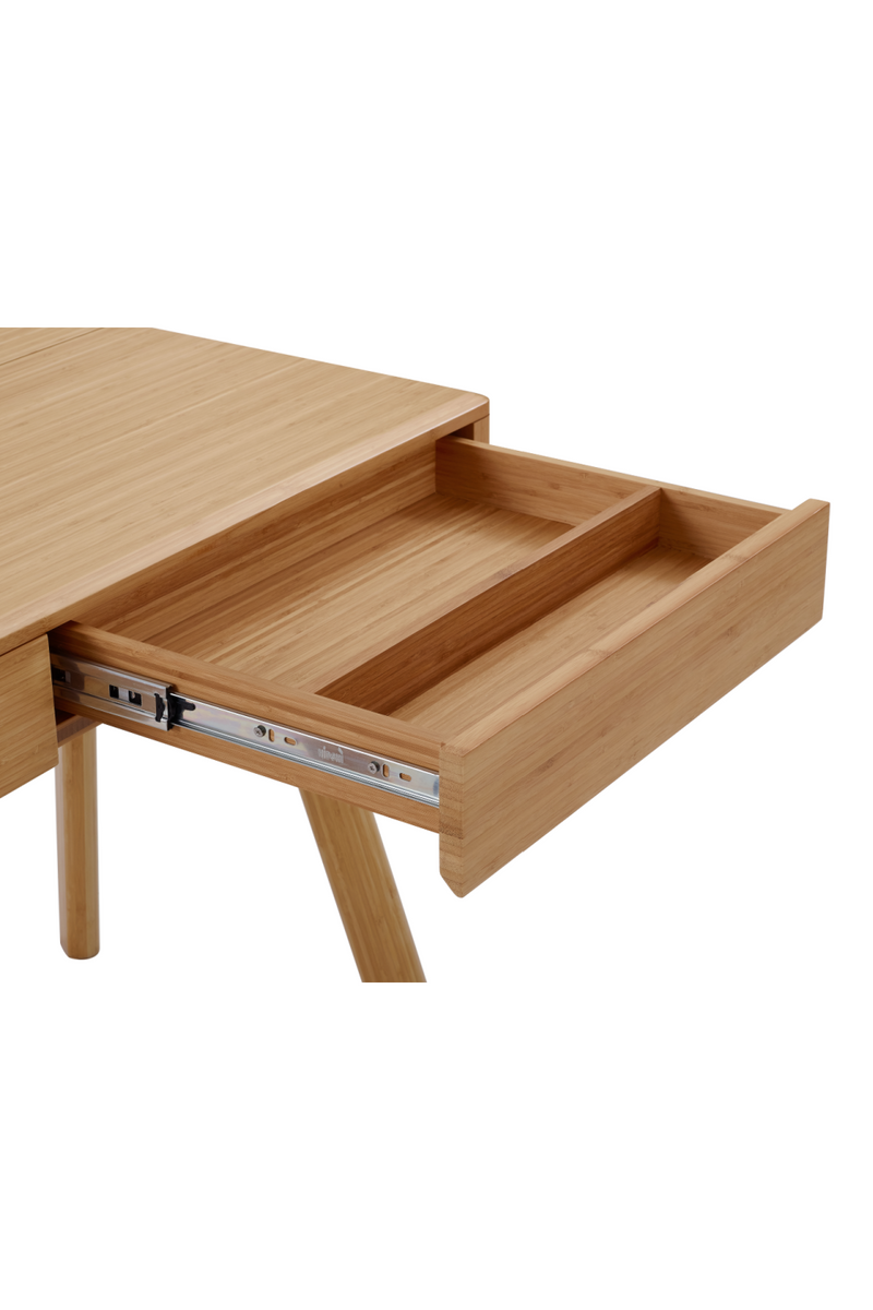 Modern Bamboo 2-Drawer Desk | Greenington Jasmine | Woodfurniture.com