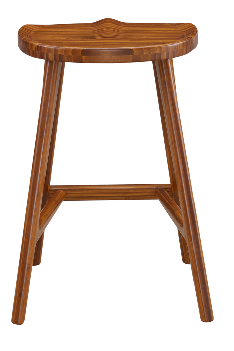 Amber Bamboo Counter Stools (2) | Greenington Max | Woodfurniture.com