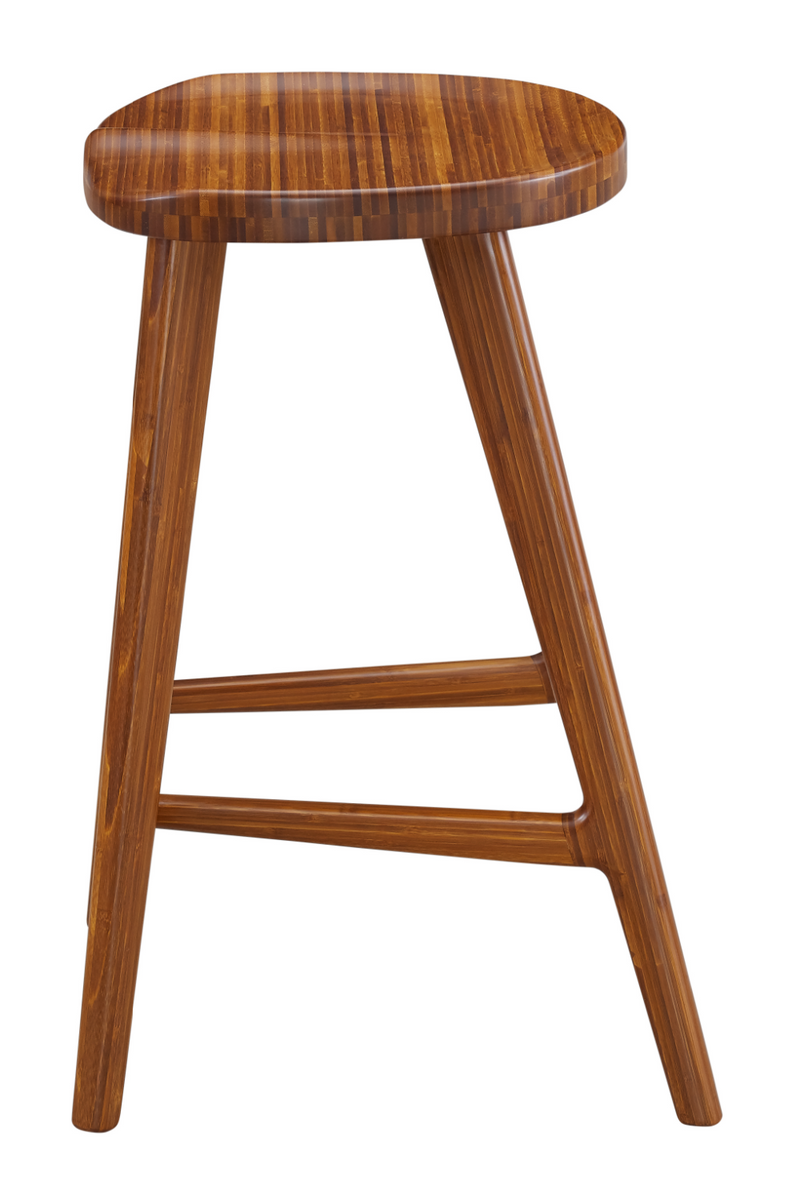 Amber Bamboo Counter Stools (2) | Greenington Max | Woodfurniture.com