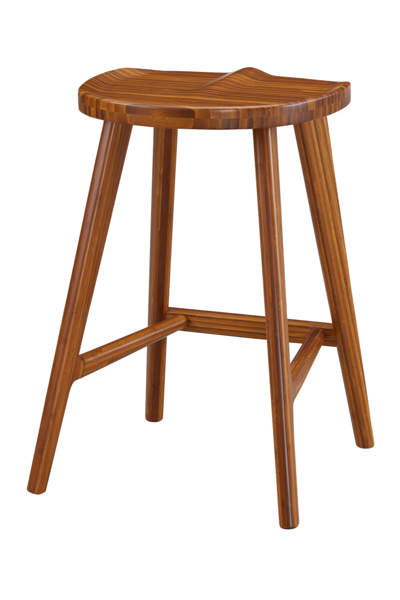 Amber Bamboo Counter Stools (2) | Greenington Max | Woodfurniture.com