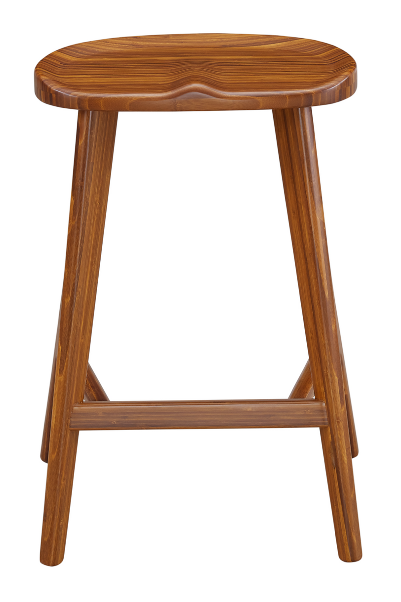 Amber Bamboo Counter Stools (2) | Greenington Max | Woodfurniture.com