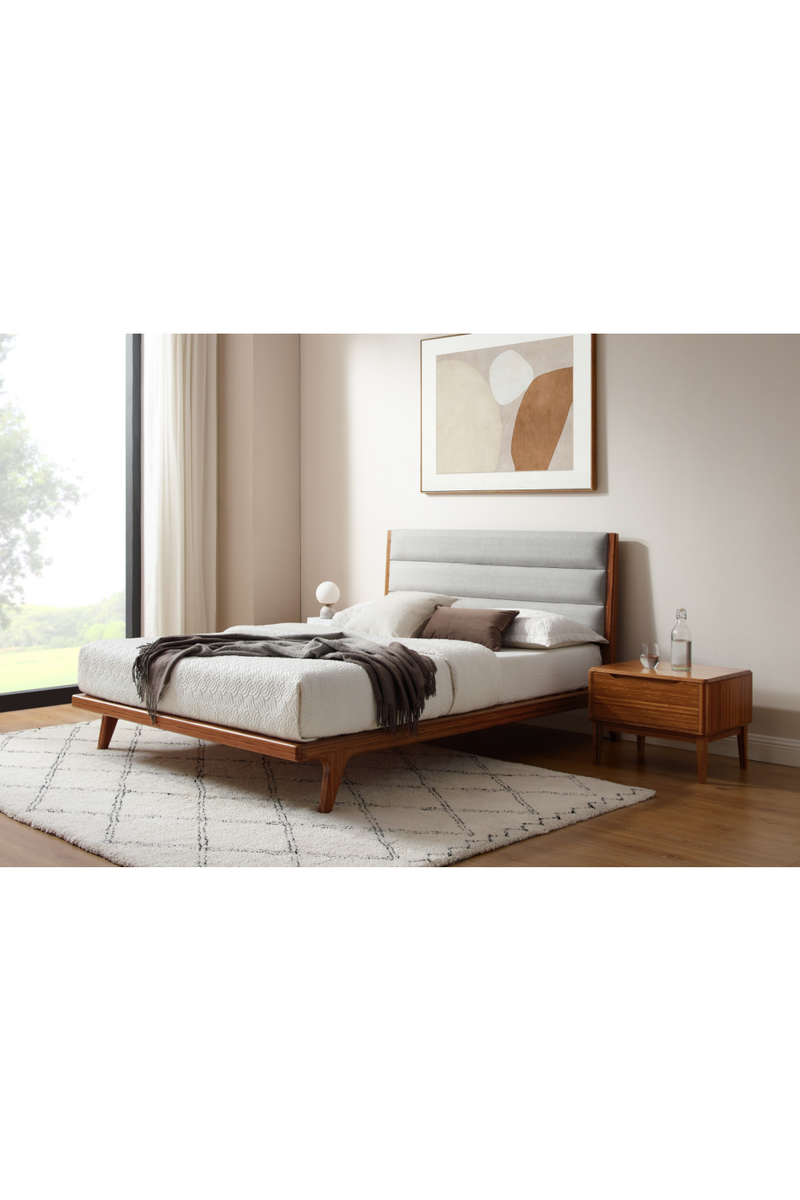 Upholstered Bamboo Platform Bed | Greenington Mercury | Woodfurniture.com