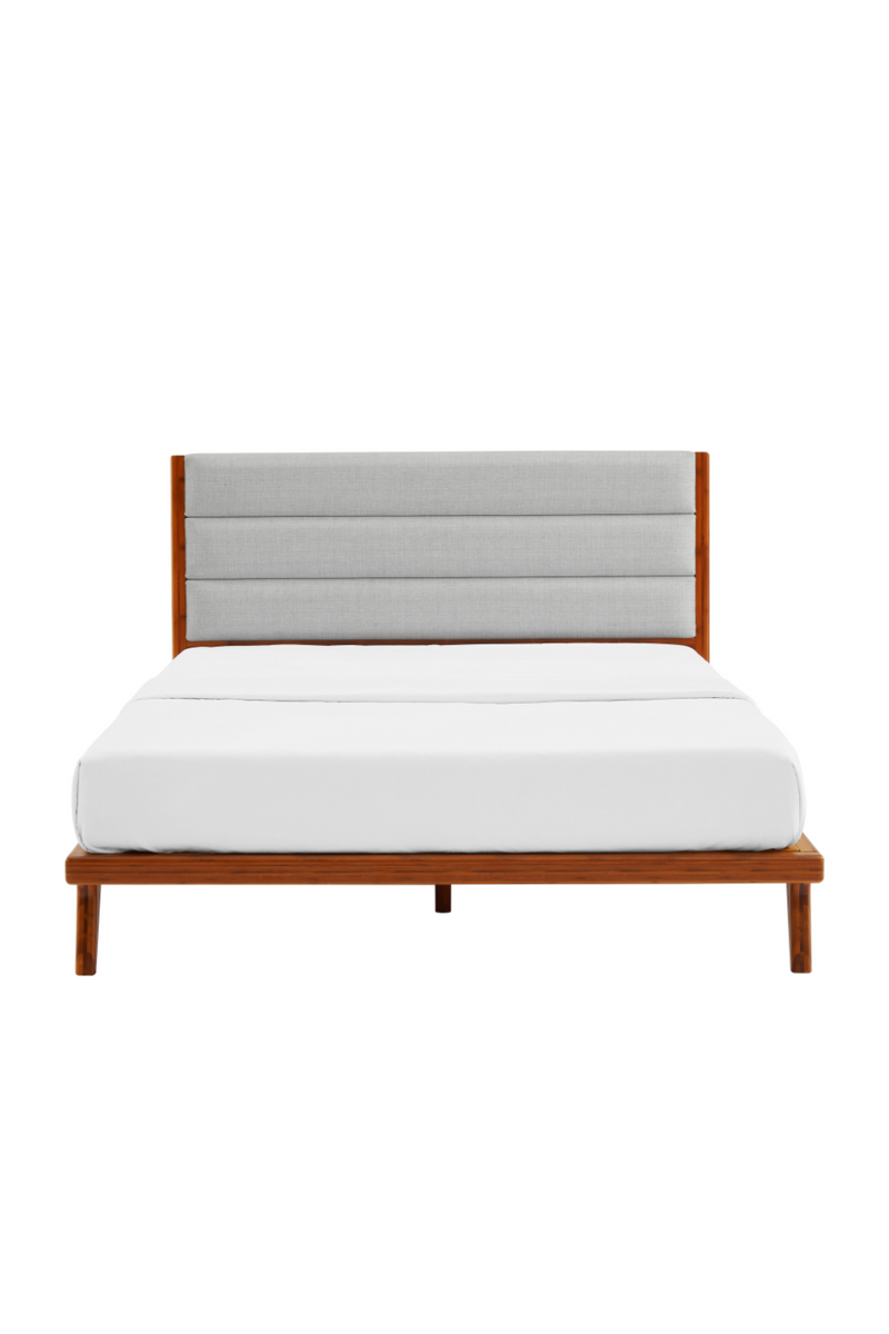 Upholstered Bamboo Platform Bed | Greenington Mercury | Woodfurniture.com