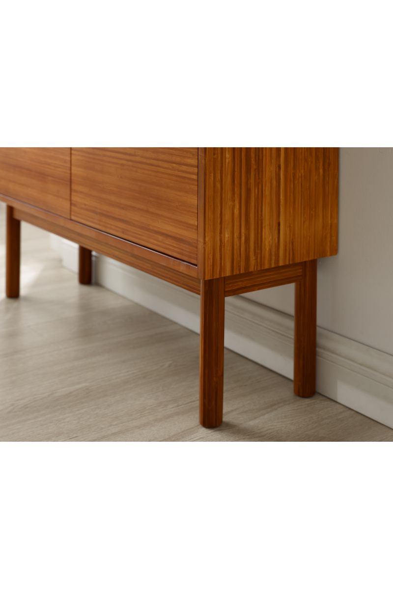 Bamboo Modern 2-Door Console | Greenington Mira | Woodfurniture.com