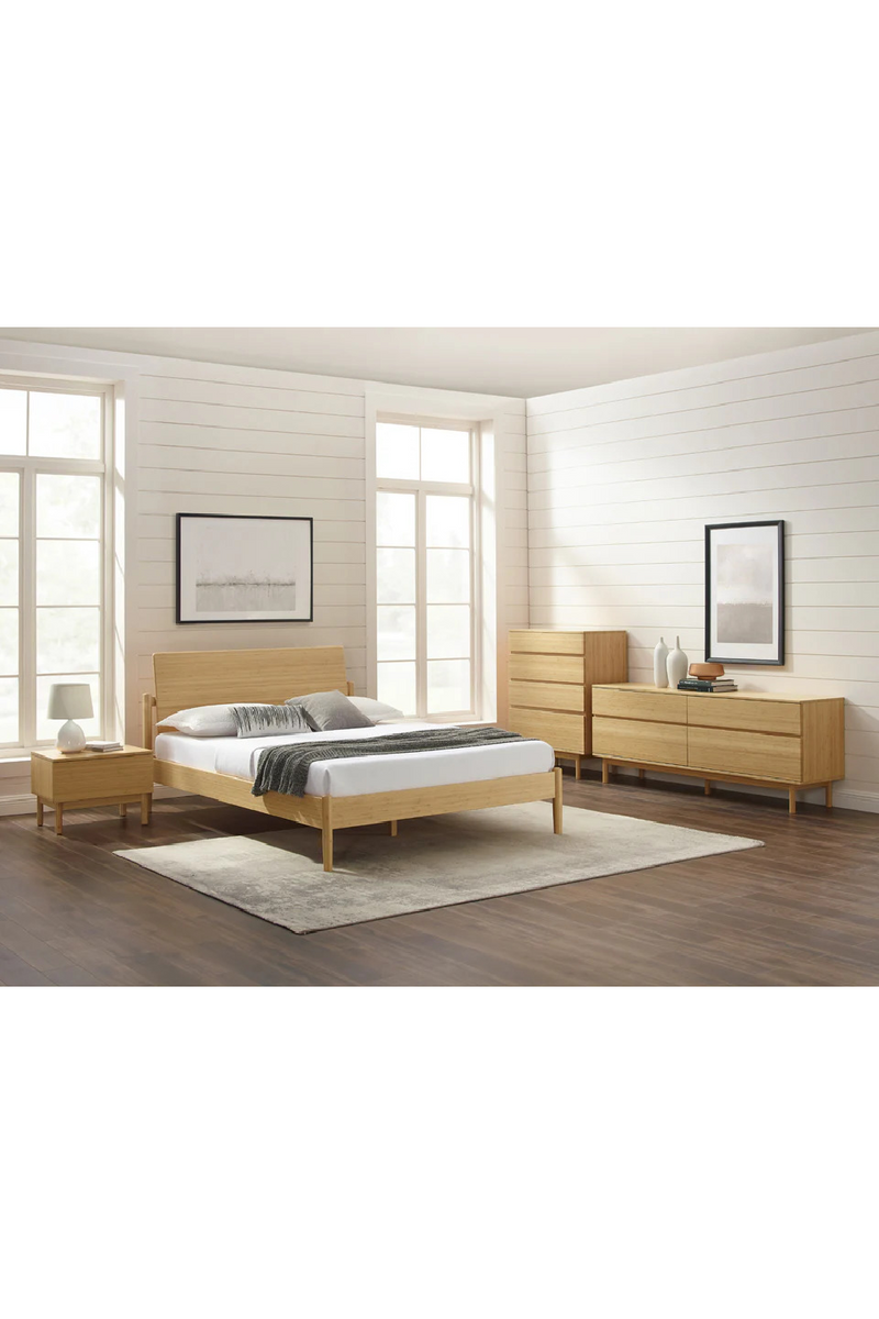 Modern Minimalist Bamboo Platform Bed | Greenington Monterey | Woodfurniture.com