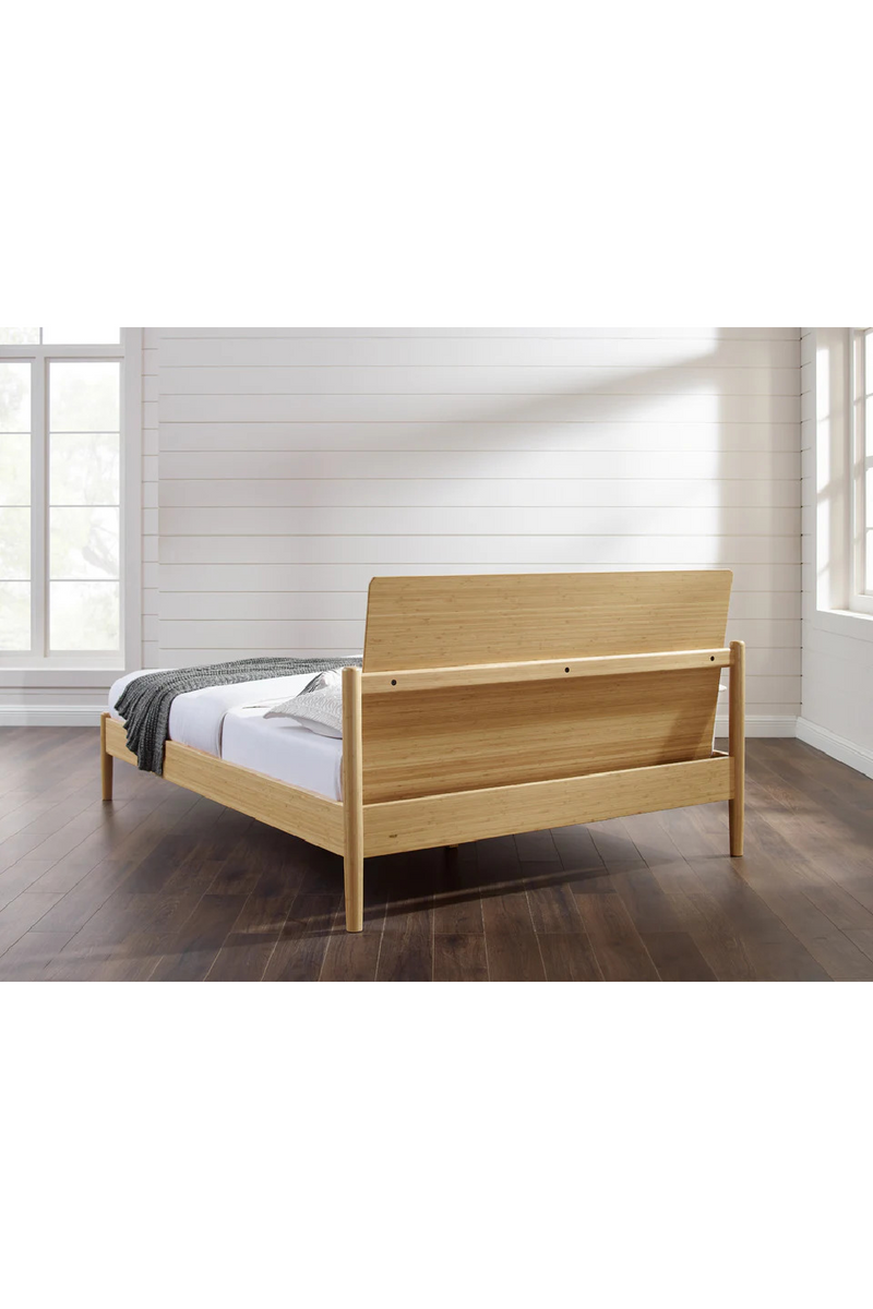 Modern Minimalist Bamboo Platform Bed | Greenington Monterey | Woodfurniture.com