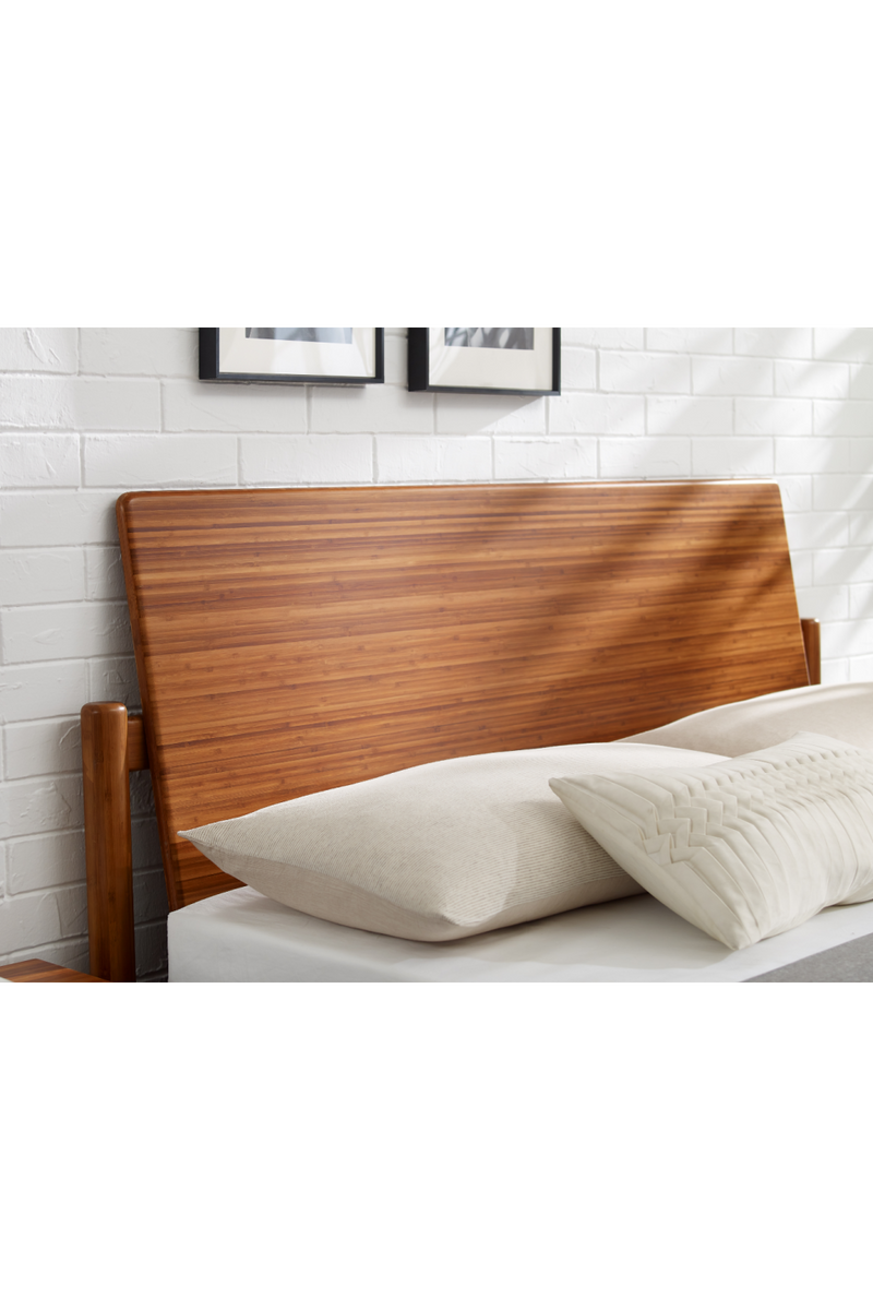 Modern Minimalist Bamboo Platform Bed | Greenington Monterey | Woodfurniture.com