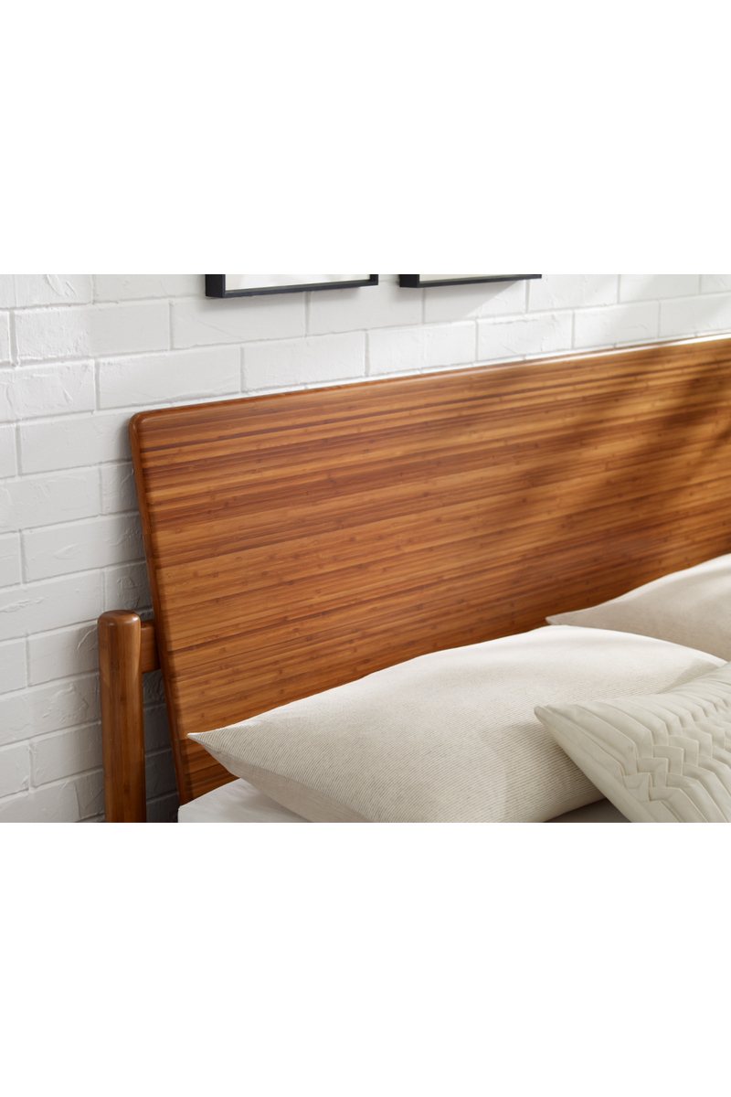 Modern Minimalist Bamboo Platform Bed | Greenington Monterey | Woodfurniture.com