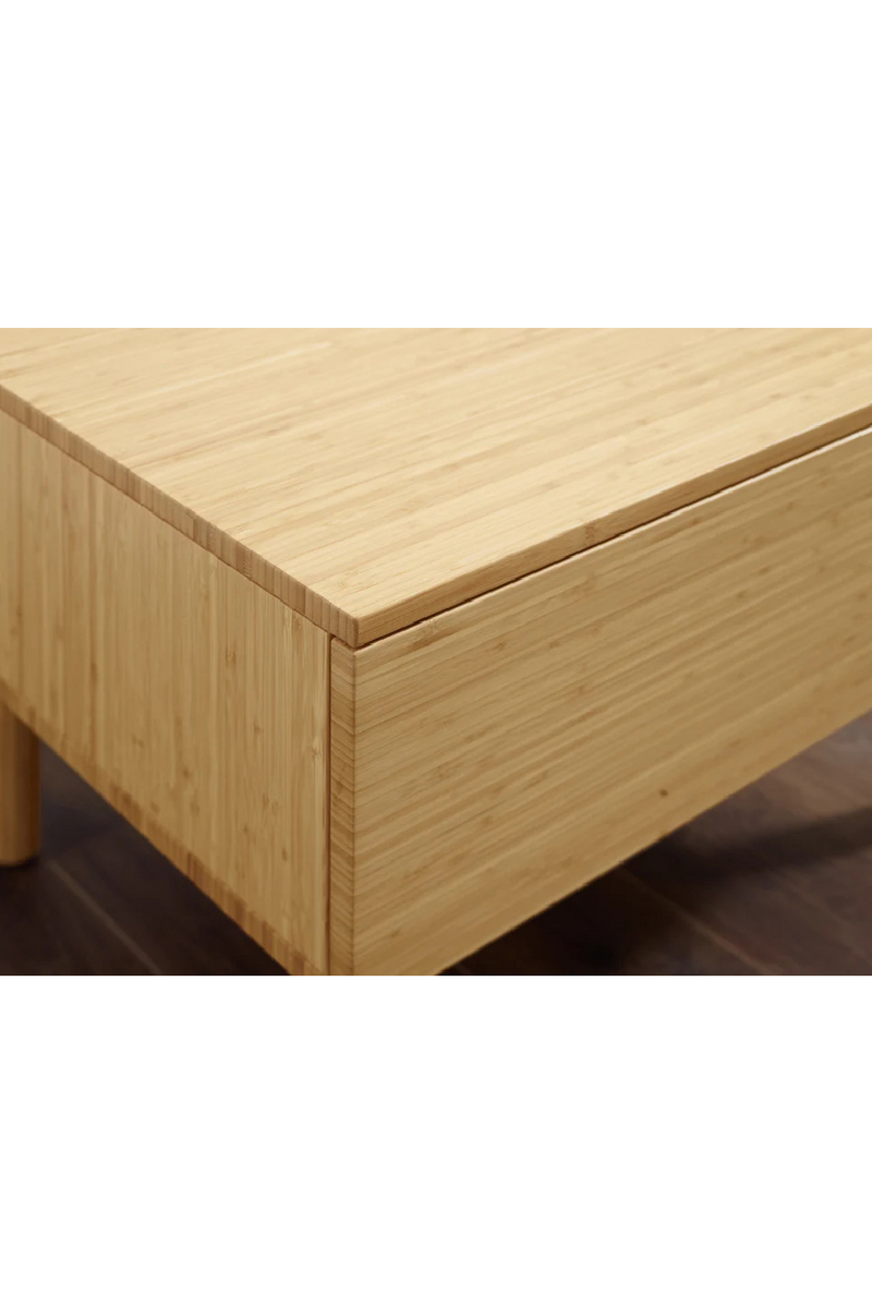 Bamboo Scandinavian 1-Drawer Nightstand | Greenington Monterey | Woodfurniture.com