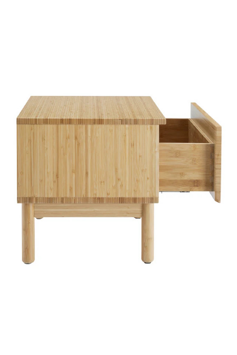 Bamboo Scandinavian 1-Drawer Nightstand | Greenington Monterey | Woodfurniture.com