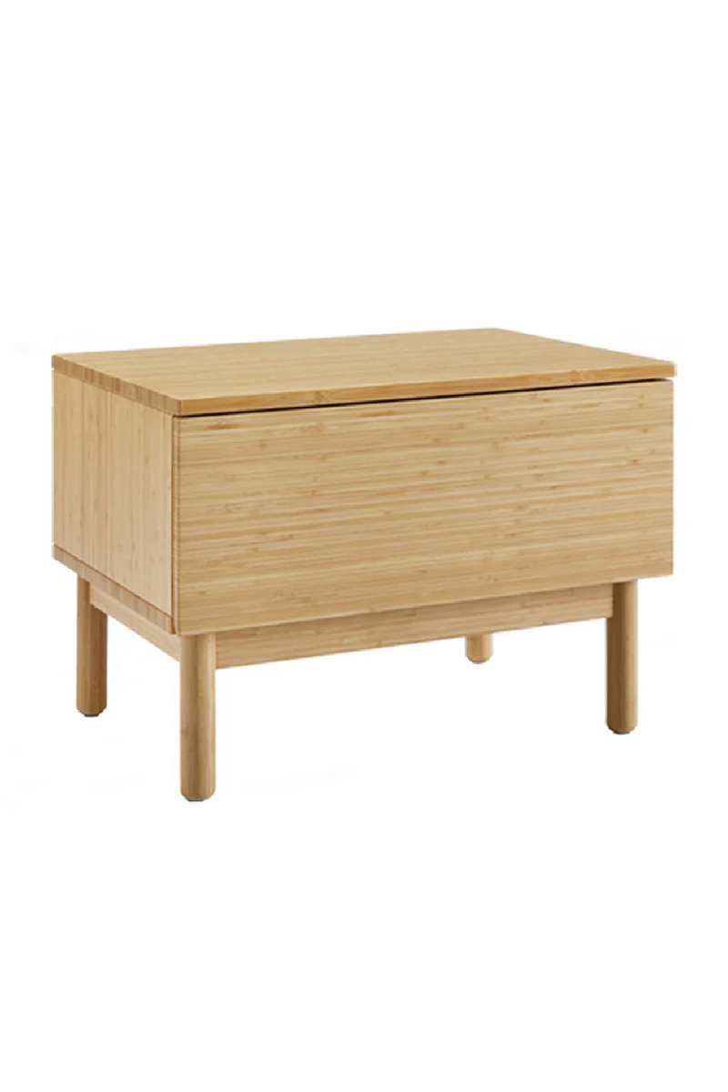 Bamboo Scandinavian 1-Drawer Nightstand | Greenington Monterey | Woodfurniture.com