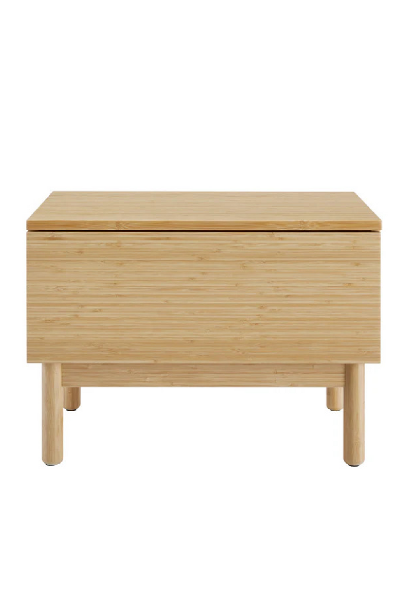 Bamboo Scandinavian 1-Drawer Nightstand | Greenington Monterey | Woodfurniture.com