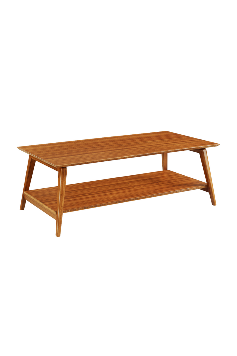 Two-Tiered Bamboo Coffee Table | Greenington Antares | Woodfurniture.com