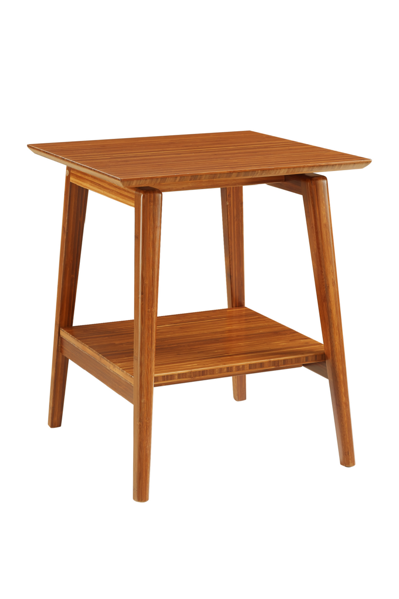 Two-Tiered Bamboo End Table | Greenington Antares | Woodfurniture.com