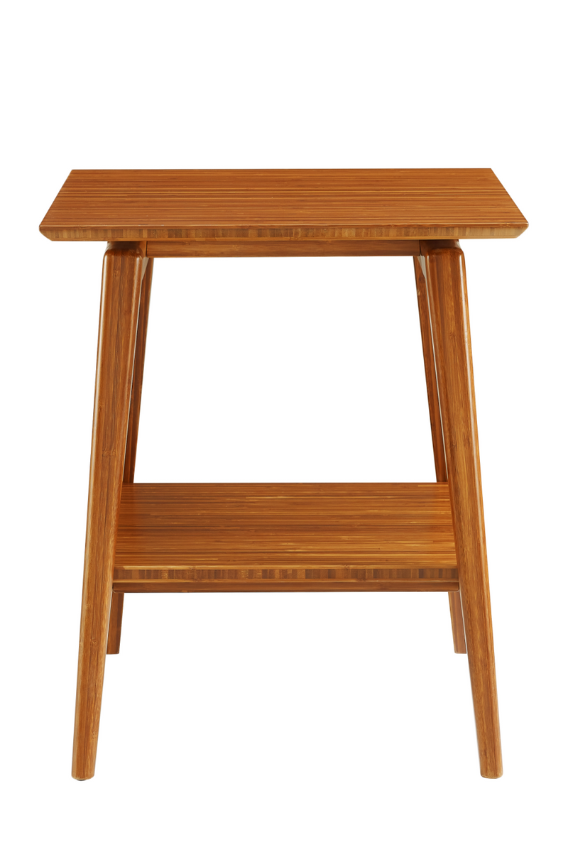 Two-Tiered Bamboo End Table | Greenington Antares | Woodfurniture.com