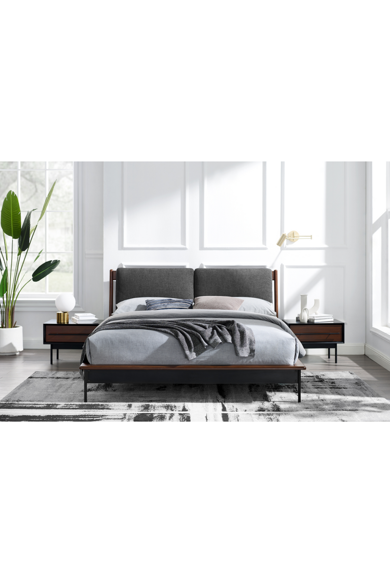 Bamboo Cushioned Bed | Greenington Park Avenue | Woodfurniture.com