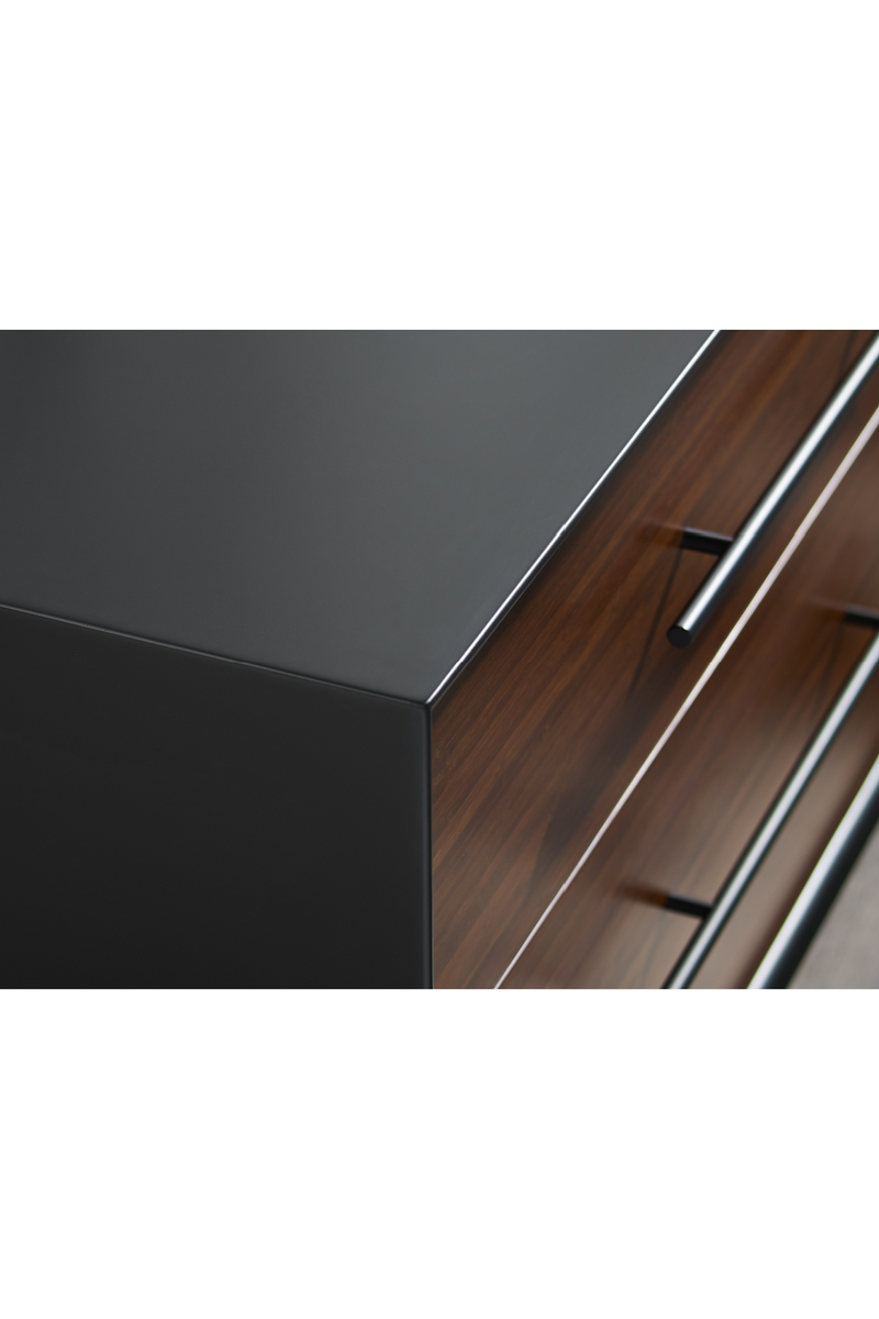 Bamboo Dark High Drawer Chest | Greenington Park Avenue | Woodfurniture.com