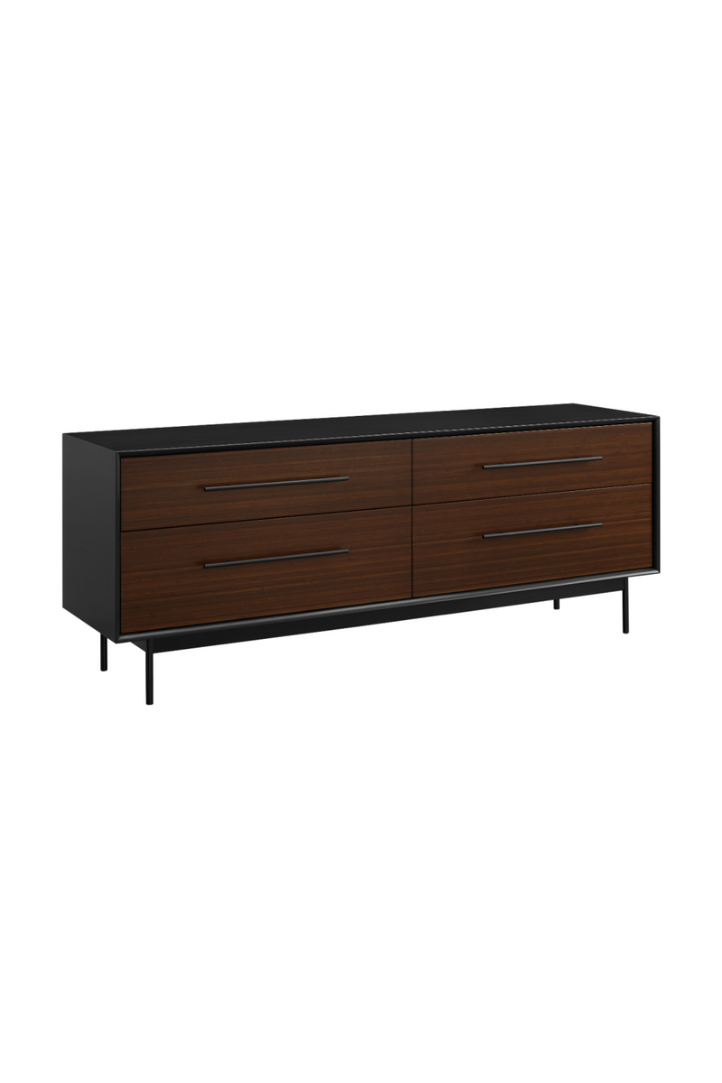 Bamboo Dark High Drawer Chest | Greenington Park Avenue | Woodfurniture.com