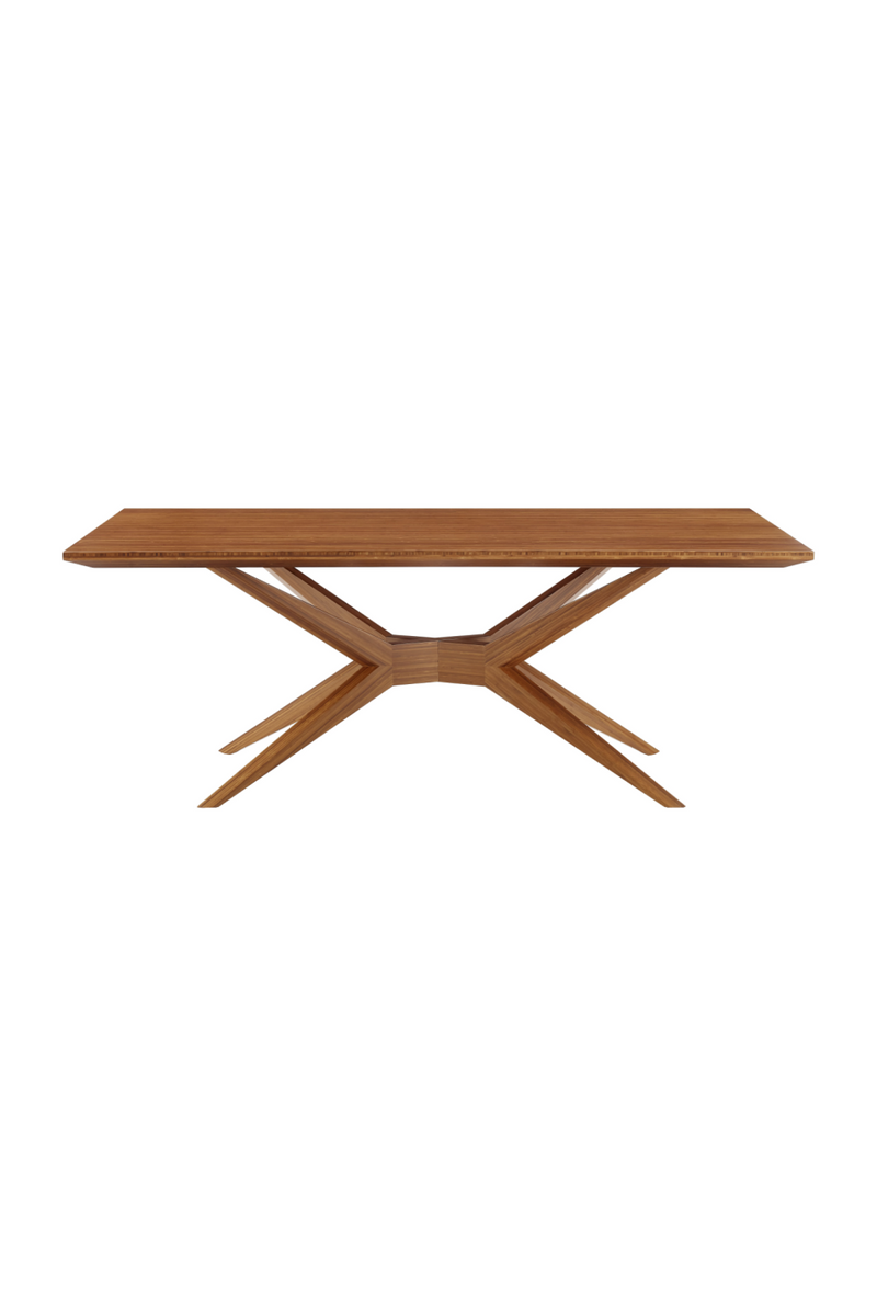 Beveled Bamboo Dining Table | Greenington Sonoma | Woodfurniture.com